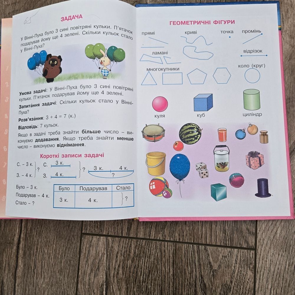 Ukrainian Mathmatic Book "Математика" - Picture 5 of 6